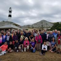Group Photo at Cape Campbell Lighthouse