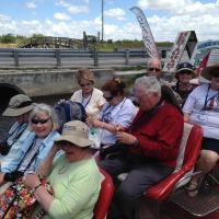 Getting ready for the Air Boat ride