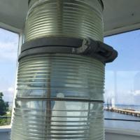 Lens at Piney Point Lighthouse
