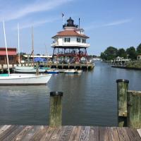 Drum Point Lighthouse at Calvert Maritime Museum