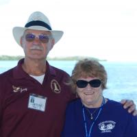 Jerry and Marjie on Robbie's Marina Boat