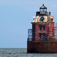 Sandy Point Shoal Lighthouse from another view