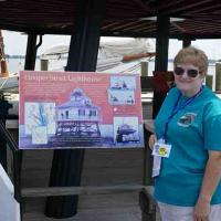 Marjie at Hooper Strait Lighthouse