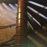 Stairs up to the top of Assateague Lighthouse