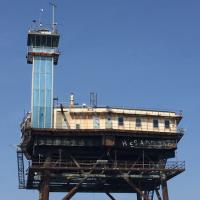 One side of Chesapeake Lighthouse