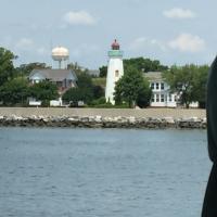 Old Point Comfort Lighthouse from the water