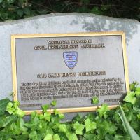 Plaque at Old Cape Henry Lighthouse