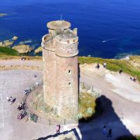 The original 17th century lighthouse at Cap Frehel