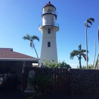 Diamond Head Lighthouse from the gate