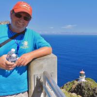 Doug at Makapu'u Lighthouse Observation Area