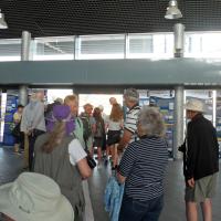 Our tour began waiting for the first of many ferry rides - this one to Ile d'Yeu