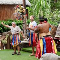 Frank doing his Tahitian Dance