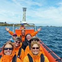 Last group at Hanois Lighthouse