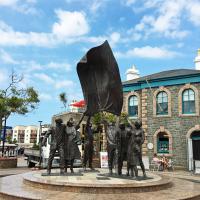  Guernsey statue commemorating its liberation from the Germans in WWII.