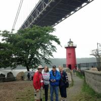 Steve, Teri, Bruce and Mary at Jeffrey's Hook Lighthouse