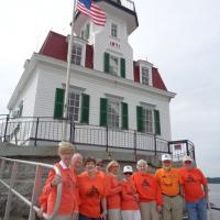 Our welcome at Esopus Meadows Lighthouse