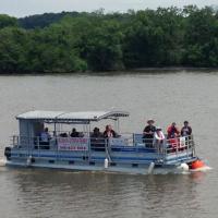 Our Boat to the Hudson-Athens Lighthouse