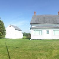 The other lighthouse Rob owns is the Isle La Motte Lighthouse