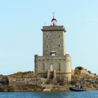 Ile Norie (Black Island Lighthouse) Bay of Morlaix