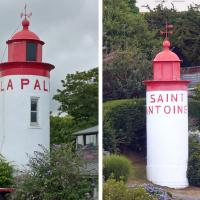 Day 10 began with photos of two discontinued range lights in Aber Wrac'h