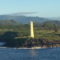 Nawiliwili Lighthouse coming into harbor