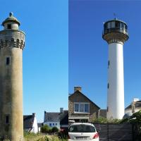 Returning to the mainland, we stopped by the Phare de Kerbel and Phare de Poulfanc before heading to Lorient.
