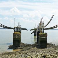 We saw a very interesting monument to the abolition of slavery in Saint-Nazaire.
