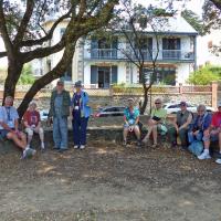 Waiting in the shade at the Pornic Lighthouse