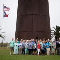 Group picture at Bolivar Lighthouse